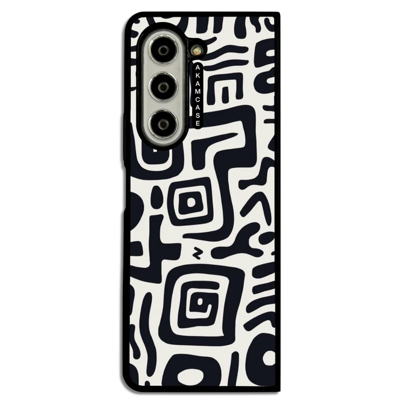 کاور آکام مدل AMC-WSGZFOLD5-DOODLE7 مناسب برای گوشی موبایل سامسونگ Galaxy Z Fold 5