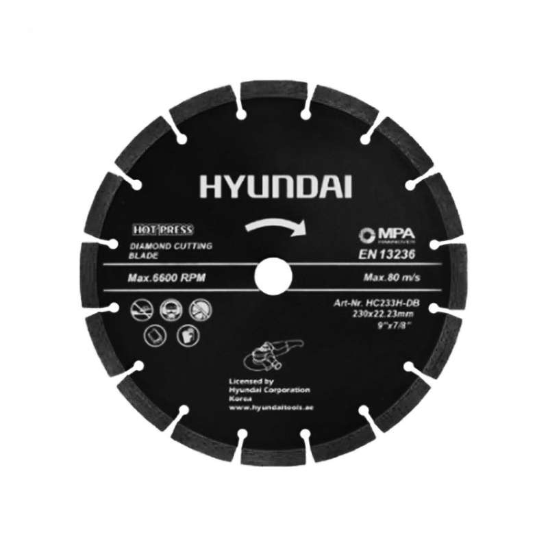 صفحه گرانیت بر هیوندای مدل HC233H-DB