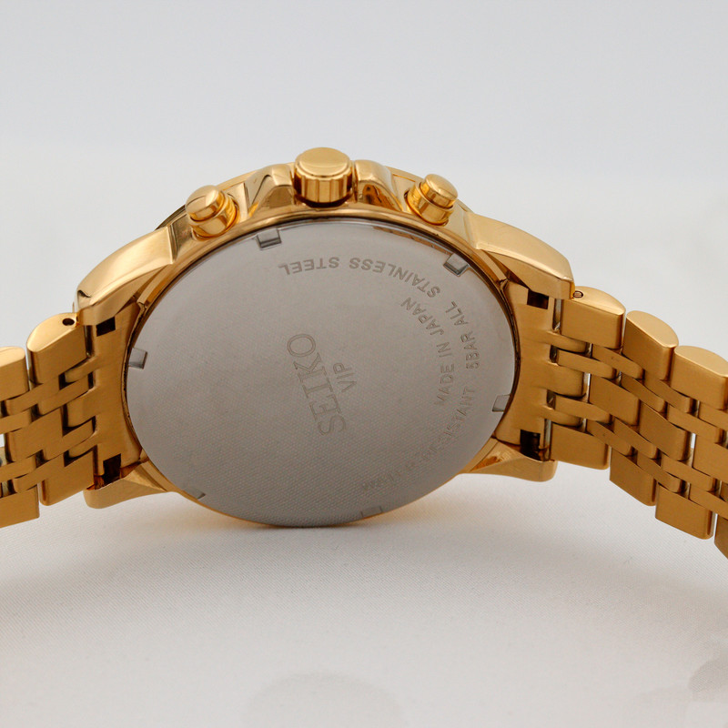 ساعت مچی عقربهای مردانه سیکو مدل کرنوگراف موتور ژاپنی دارای تقویم ساعت مچی عقربهای مردانه سیکو مدل کرنوگراف موتور ژاپنی دارای تقویم