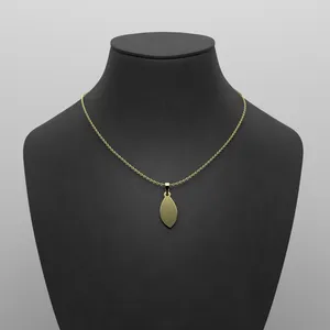 گردنبند طلا 18 عیار زنانه مدوپد مدل هندسی کد R2-1-1061