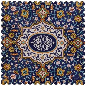 رومیزی گالری فرید مدل عسلی کد MAKHASA3