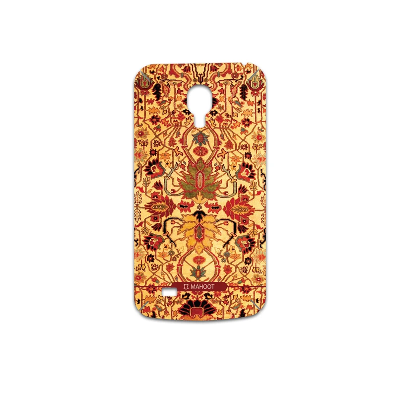 برچسب پوششی ماهوت مدل Persian-Carpet-Yellow مناسب برای گوشی موبایل سامسونگ Galaxy S4 mini