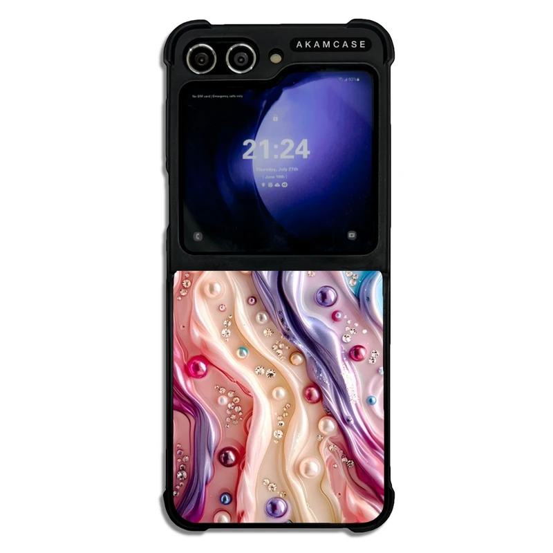 کاور آکام مدل AMC-WSGZFLIP5-JWELERY-2 مناسب برای گوشی موبایل سامسونگ Galaxy Z Flip 5