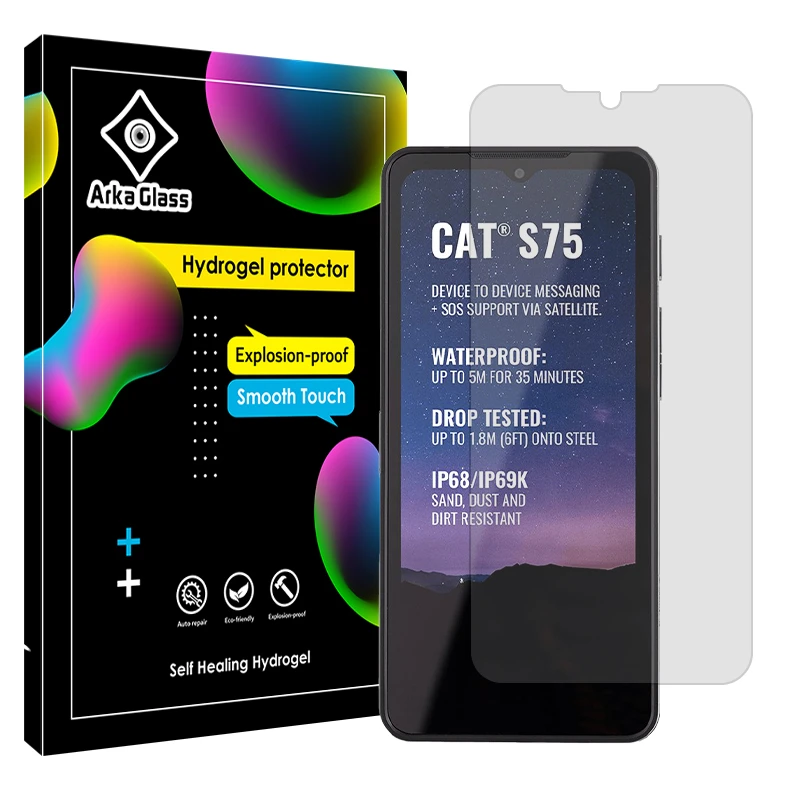 محافظ صفحه نمایش مات آرکا گلس مدل Tough مناسب برای گوشی موبایل کاترپیلار S75