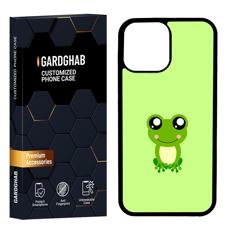 کاور گارد قاب مدل پشت گلس فانتزی مناسب برای گوشی موبایل اپل iPhone 13 Pro Max