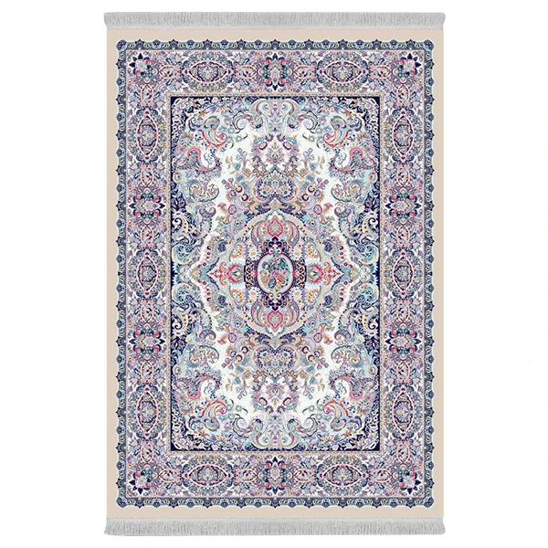 فرش پارچه‌ای دفه مدل فرشینه طرح مدرن کد 816