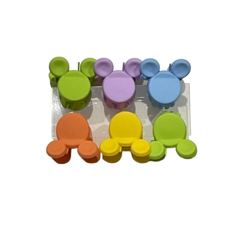 گیره مو زنانه مدل میکی مجموعه 6 عددی