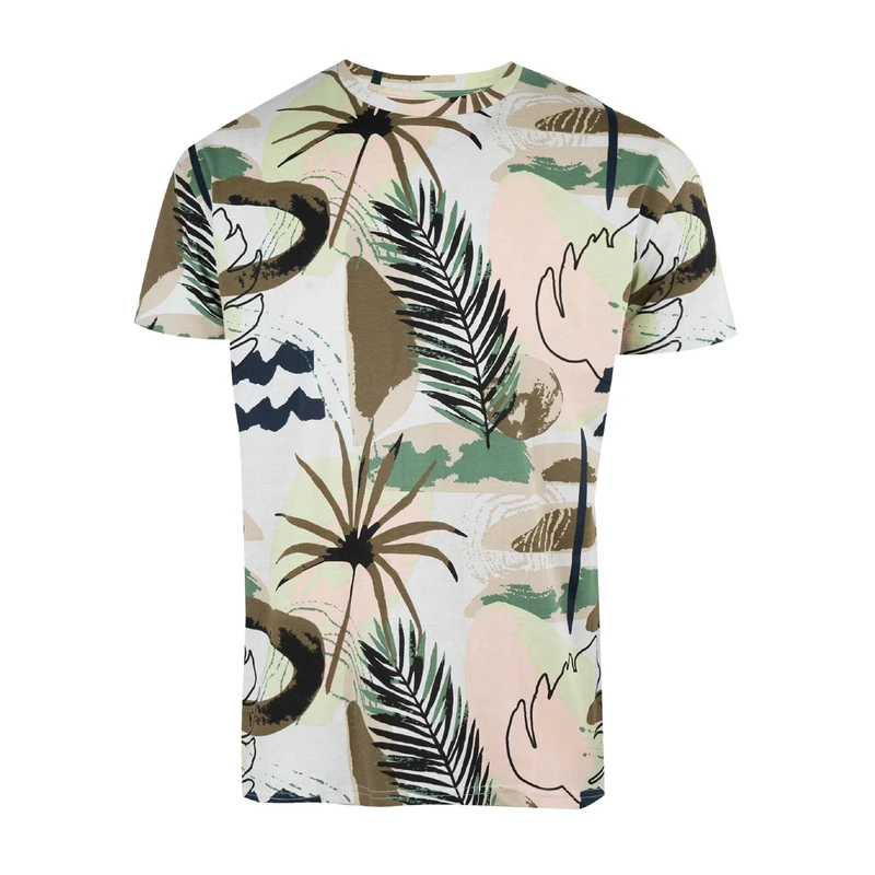 تی شرت آستین کوتاه مردانه جوتی جینز مدل یقه گرد کد 1551165