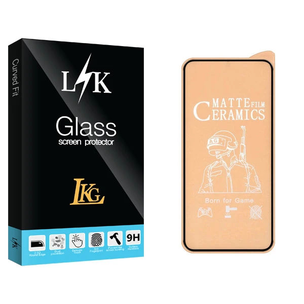 محافظ صفحه نمایش مات ال کا جی مدل LK Glass مناسب برای گوشی موبایل شیائومی Redmi Note 9 Pro