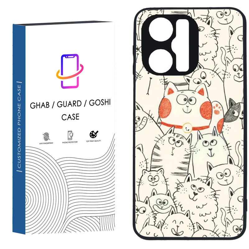 کاور قاب گارد گوشی طرح فانتزی کد 125 - TPU مناسب برای گوشی موبایل  شیائومی Note 12 Pro 5G