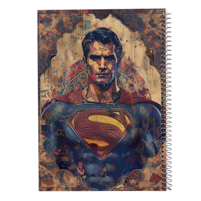 دفتر نقاشی 50 برگ مدوپد مدل سوپرمن کد DF14971