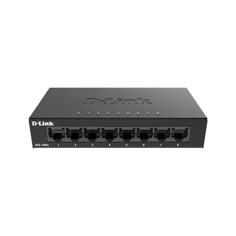 سوییچ 8 پورت گیگابیت دی لینک مدل DGS-108GL سوییچ 8 پورت گیگابیت دی لینک مدل DGS-108GL