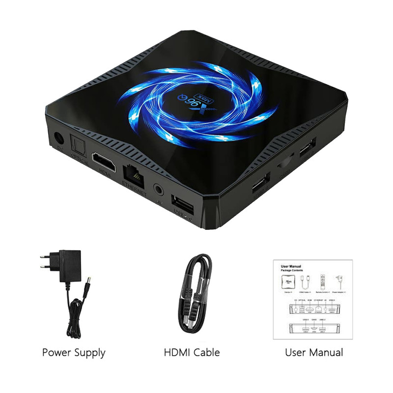 اندروید باکس ایکس 96 کیو مدل مکس 4/32 - اچ616