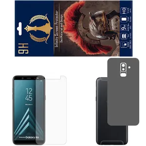 Infinity PRO model screen protector for Samsung GALAXY A6 PLUS with cover sticker