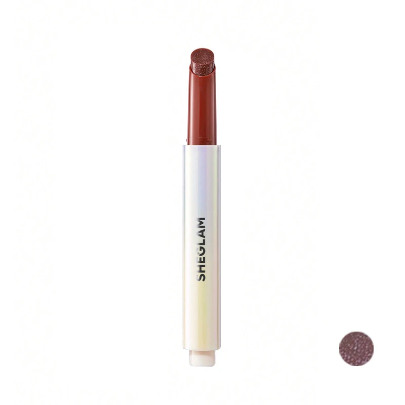 رژ لب جامد براق شیگلم مدل Sepia رنگ قهوه ای شماره 05