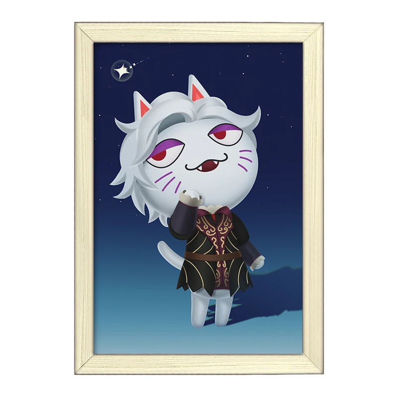 تابلو خندالو طرح بازی انیمال کراسینگ (Animal Crossing) کد 32650