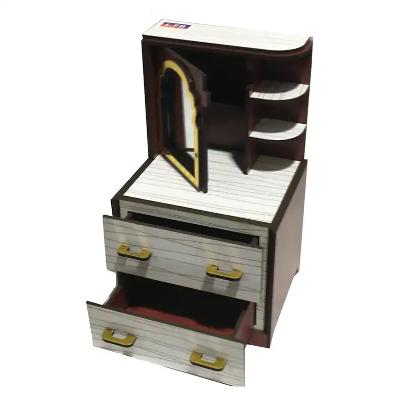 جعبه جواهرات آبنوس مدل دراور