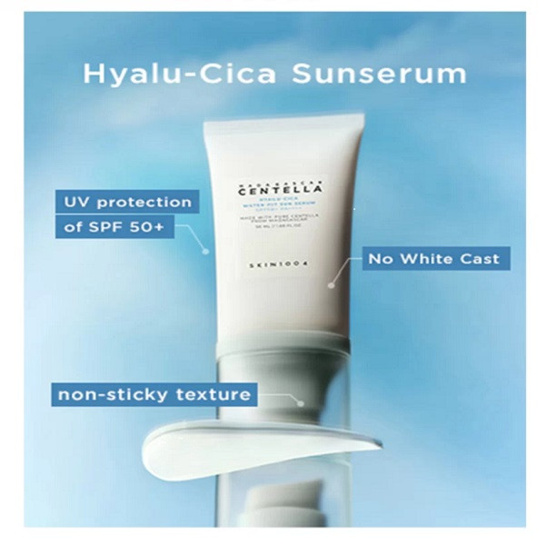 کرم ضد آفتاب بدون رنگ سنتلا، 50 SPF، مدل 1004، مناسب پوست حساس، نرمال و خشک و حجم 50 میلی‌لیتر، محافظت کننده در برابر اشعه UVA و UVB، بدون تست حیوانی، ++++PA، آبرسان، ضد التهاب، با ماندگاری 3 ساعته
