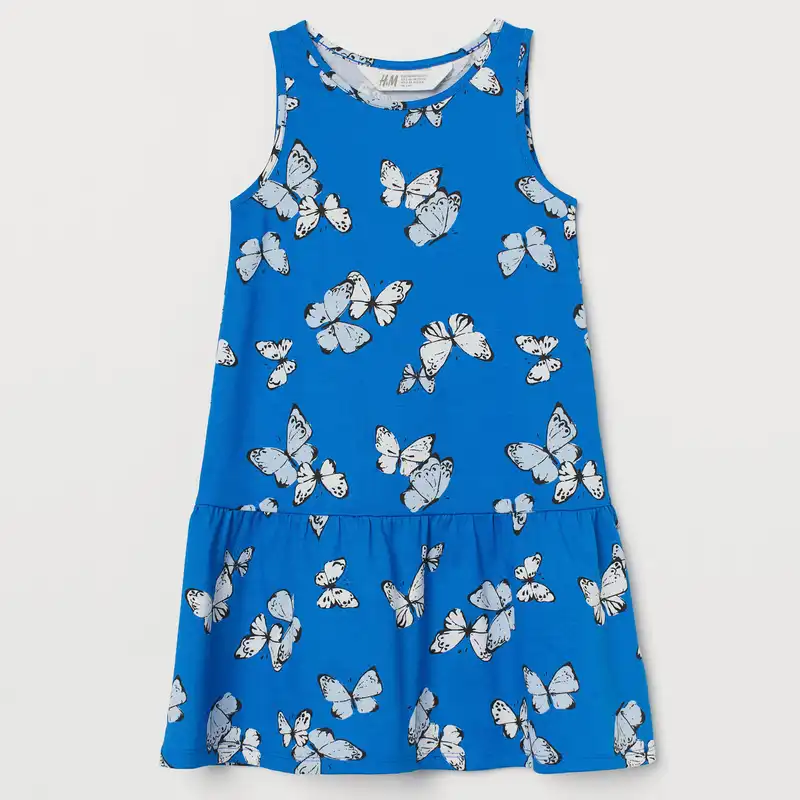 پیراهن دخترانه اچ اند ام مدل 0870530069