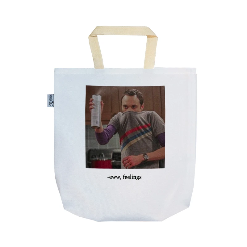 ساک خرید ترمه طراحان ایده مدل شلدون کوپر از سریال بیگ بنگ، Sheldon Cooper کد strm0908 - SS