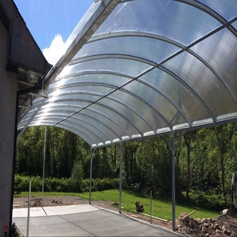 عایق پلی کربنات کد 6mil طول 6 متر