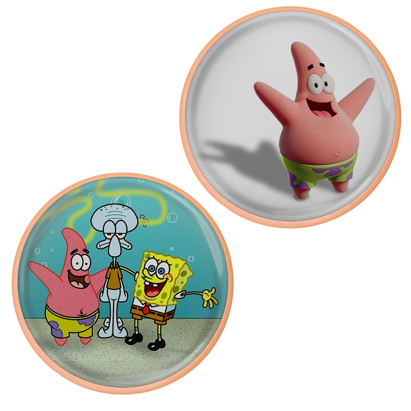 تراش مدل مخزن دار طرح باب اسفنجی و پاتریک کد 0748-S1105 بسته دو عددی