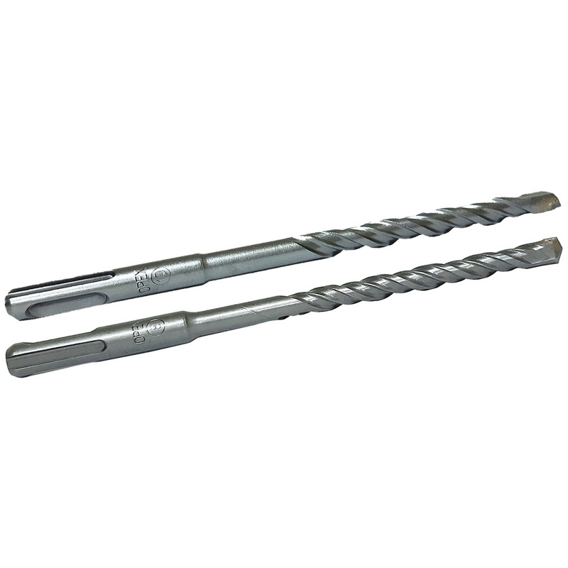 مته چهار شیار اپکس مدل AT - 00810x160 سایز 10/ 8 میلی متر مجموعه دو عددی