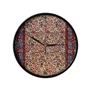 ساعت دیواری مدوپد طرح فرش رودبار مدل C-Roudbar06