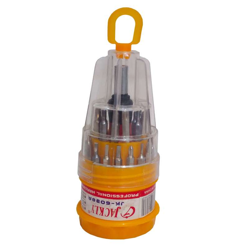 پیچ گوشتی مدل jackly بسته 31 عددی پیچ گوشتی مدل jackly بسته 31 عددی