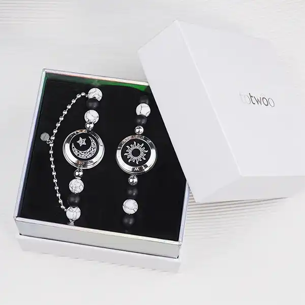 دستبند تو توو مدل Matching Beads 7394 مجموعه دو عددی