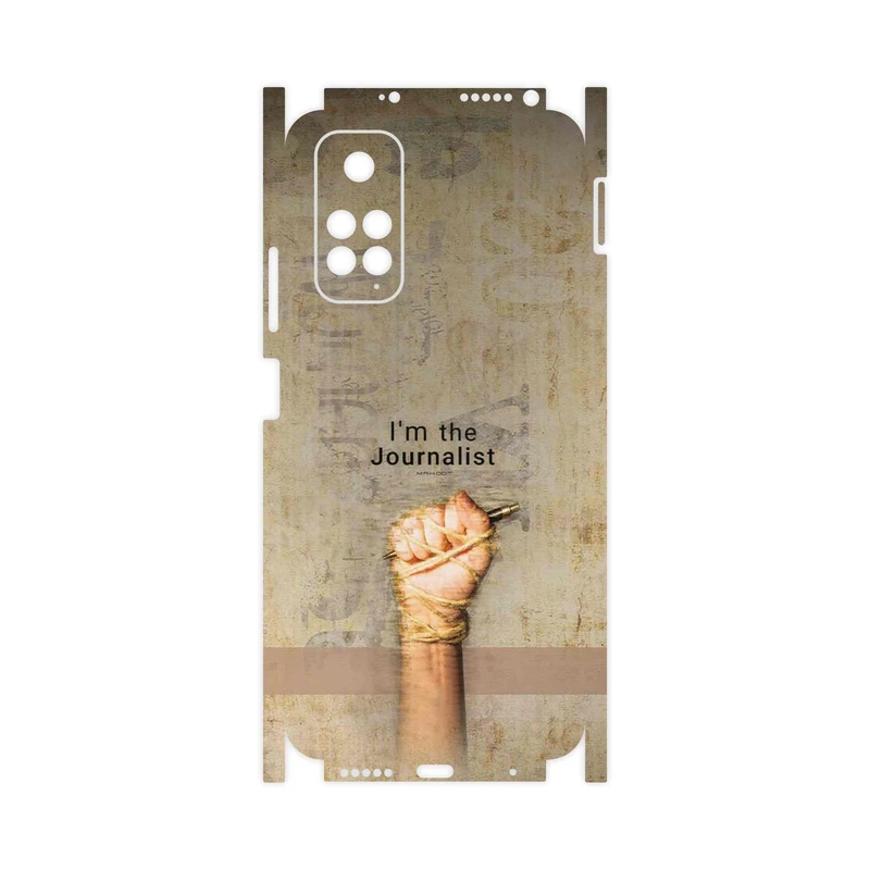 برچسب پوششی ماهوت مدل Journalist-FullSkin مناسب برای گوشی موبایل شیائومی Redmi Note 11