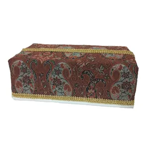 جعبه دستمال کاغذی مدل ترمه کد 96