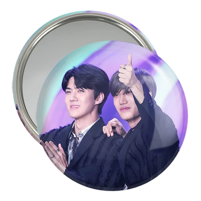 آینه جیبی خندالو مدل گروه اکسو EXO  کد 13563