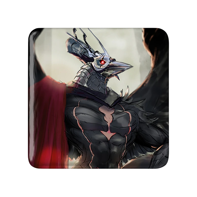 مگنت خندالو طرح بازی متروید (Metroid) مدل مربعی کد 35700