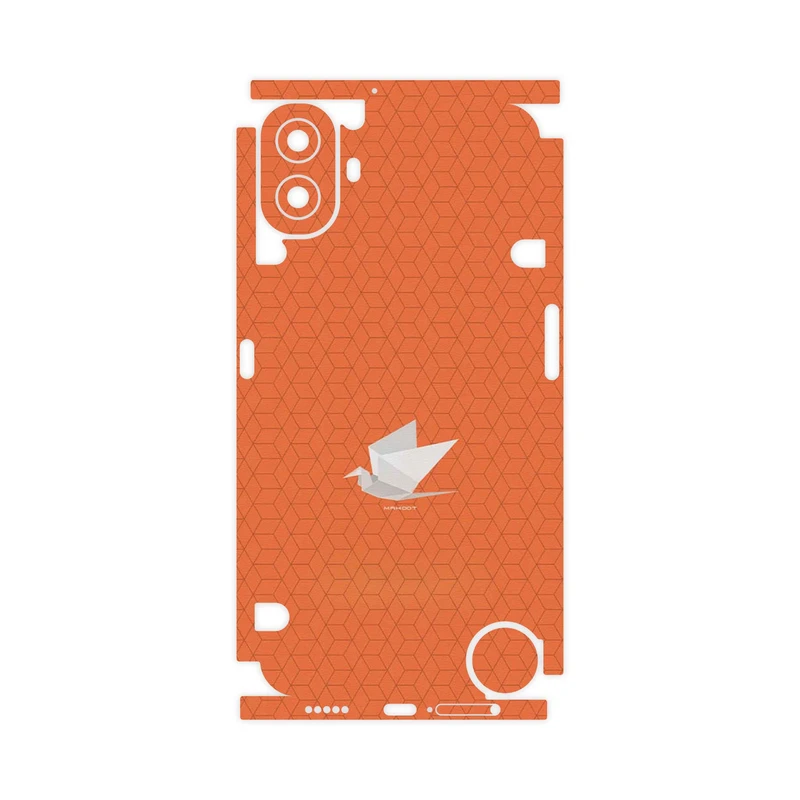 برچسب پوششی ماهوت مدل Minimalist origami bird-FullSkin مناسب برای گوشی موبایل ناتینگ CMF Phone 1