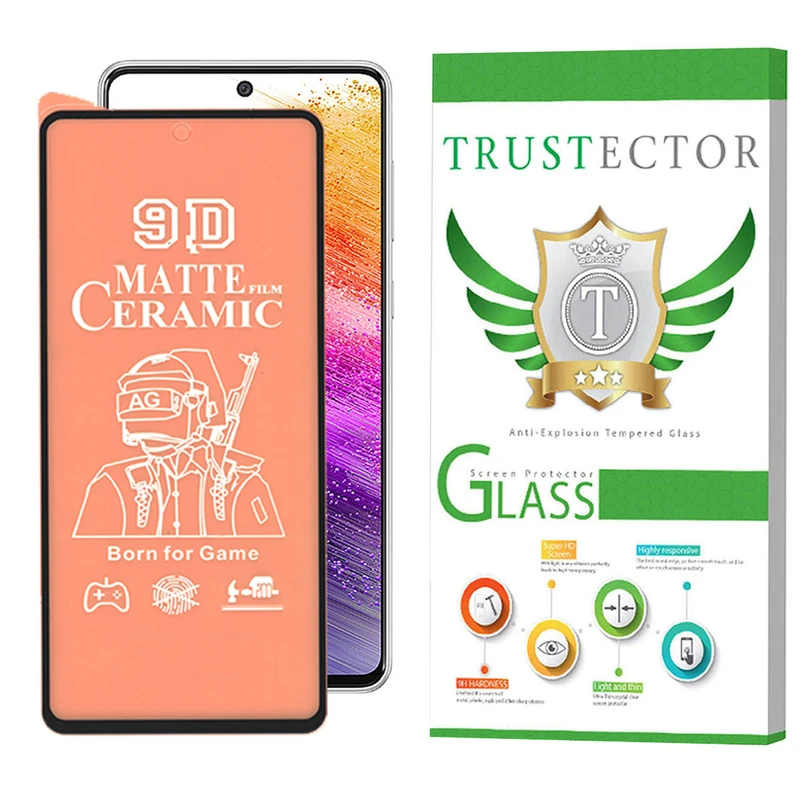  محافظ صفحه نمایش سرامیکی مات تراستکتور مدل CATA مناسب برای گوشی موبایل سامسونگ Galaxy A73