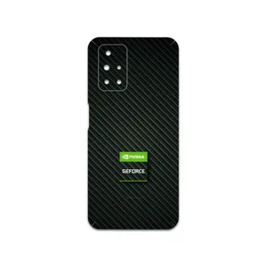 MAHOOT Nvidia-Brand Cover Sticker for Xiaomi Redmi 10 Prime