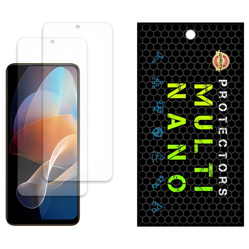 محافظ صفحه نمایش مات مولتی نانو مدل X-S2M مناسب برای گوشی موبایل شیائومی Redmi Note 12 (China) بسته دو عددی