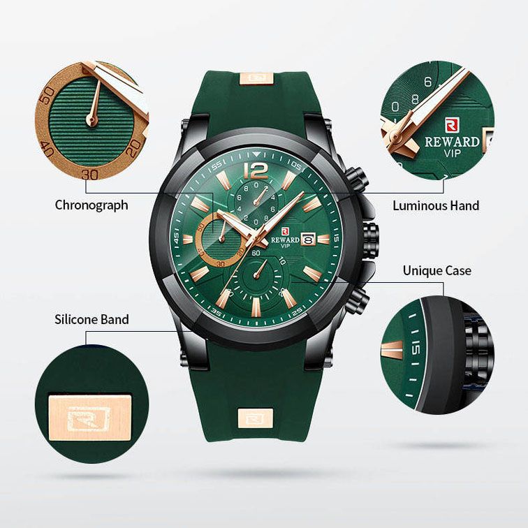 ساعت مچی عقربه ای ریوارد مدل RD-83006-mg - - 7