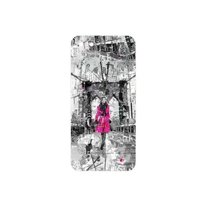 MAHOOT Collage of Catwalk Bridge Cover Sticker for Huawei Y5p