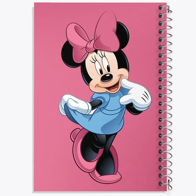 دفتر ژورنال نویسی 50 برگ خندالو مدل نقطه ای طرح میکی موس کد N2865