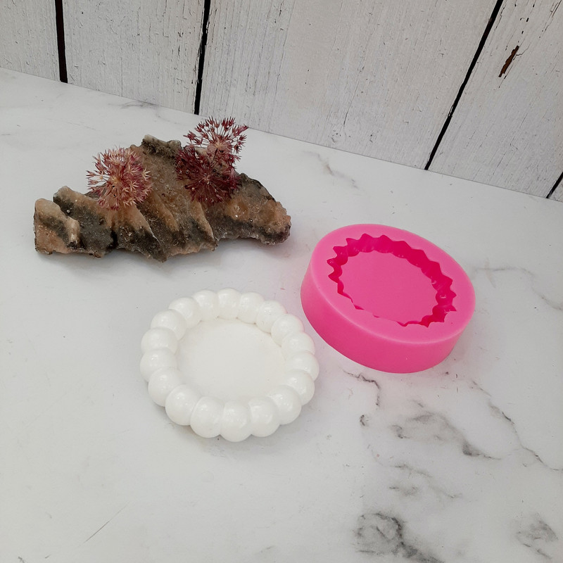 قالب سیلیکونی مدل کاسه مرواریدی