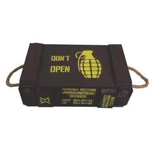 جعبه هدیه مدل جعبه مهمات madiz طرح نارنجک کد06