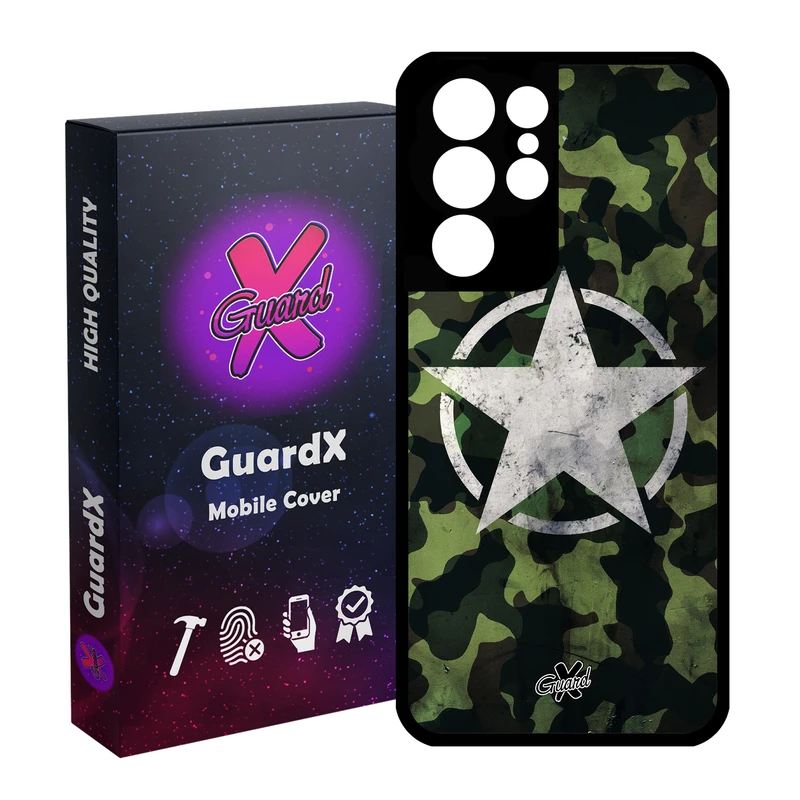 کاور گارد ایکس طرح Star مدل Glass10194 مناسب برای گوشی موبایل سامسونگ Galaxy S21 Ultra