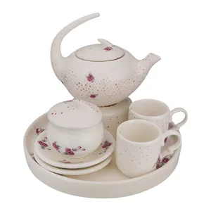 سرویس چای خوری 10 تکه سرامیکی کد GM169