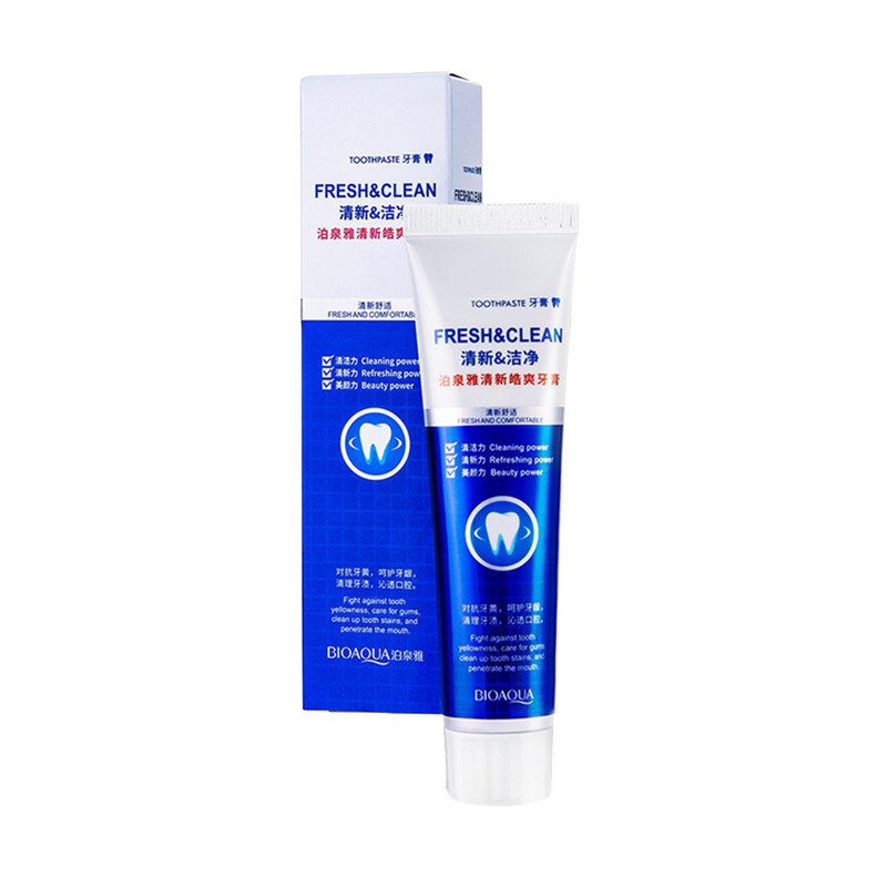 خمیردندان بایو آکوا مدل Fresh & Clean 2682 حجم 120 میلی لیتر
