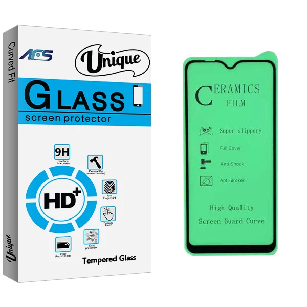 محافظ صفحه نمایش ای اف اس مدل Unique Glass مناسب برای گوشی موبایل شیائومی Redmi Note 8