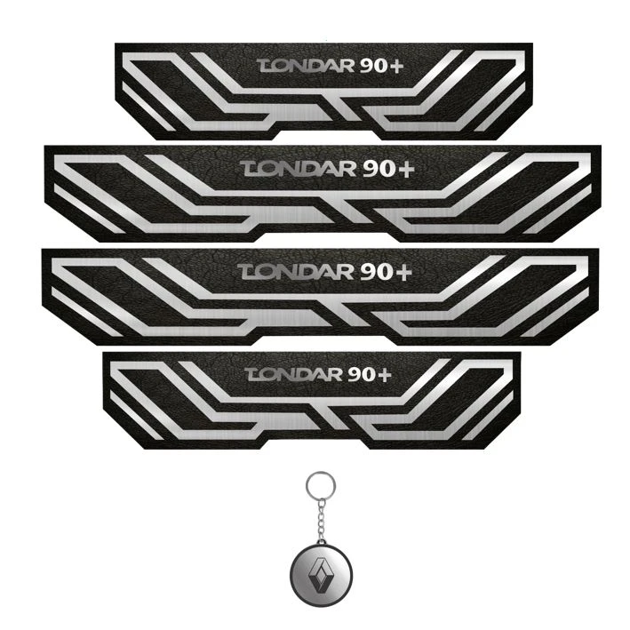  برچسب بدنه خودرو مهدیار کد PKA 2018 مناسب برای تندر 90 پلاس مجموعه 4 عددی به همراه جا کلیدی 