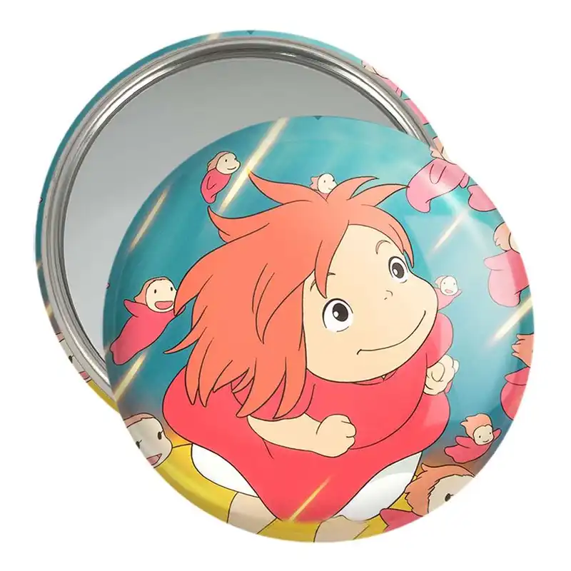 آینه جیبی خندالو طرح انیمه پونیو کد 4898