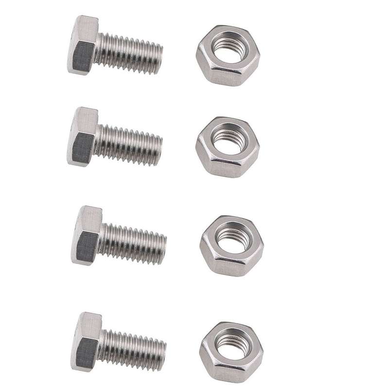 پیچ و مهره مدل هکس 15x8 بسته 8 عددی